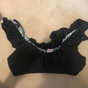 Black Reversable Maaji swim top